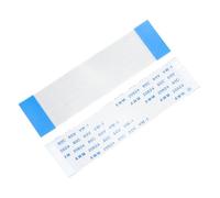 sourcing map 5pcs FFC Flexible Flat Cable, 18 Pins 1 mm Pitch 60mm FPC FFC Flexible Ribbon Cable for LCD TV Car Audio DVD Player Laptop (A Type)