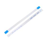 sourcing map 5pcs FFC Flexible Flat Cable, 4 Pins 0.5 mm Pitch 100mm FPC FFC Flexible Ribbon Cable for LCD TV Car Audio DVD Player Laptop (A Type)