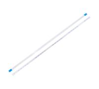 sourcing map 5pcs FFC Flexible Flat Cable, 4 Pins 0.5 mm Pitch 250mm FPC FFC Flexible Ribbon Cable for LCD TV Car Audio DVD Player Laptop (A Type)