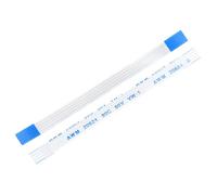 sourcing map 5pcs FFC Flexible Flat Cable, 4 Pins 1 mm Pitch 60mm FPC FFC Flexible Ribbon Cable for LCD TV Car Audio DVD Player Laptop (A Type)