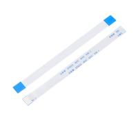 sourcing map 5pcs FFC Flexible Flat Cable, 6 Pins 1 mm Pitch 100mm FPC FFC Flexible Ribbon Cable for LCD TV Car Audio DVD Player Laptop (A Type)