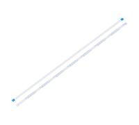 sourcing map 5pcs FFC Flexible Flat Cable, 6 Pins 1 mm Pitch 400mm FPC FFC Flexible Ribbon Cable for LCD TV Car Audio DVD Player Laptop (A Type)