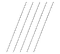 sourcing map 5Pcs Fully Threaded Rod, M2.5 x 0.45mm Pitch 304 Stainless Steel Right Hand Coarse Threads Studs, 65mm/2.6 Inch Threaded Screw Rods Fasteners for Anchors Bolt Hangers Clamp U Bolt
