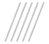 sourcing map 5Pcs Fully Threaded Rod, M2.5 x 0.45mm Pitch 304 Stainless Steel Right Hand Coarse Threads Studs, 60mm/2.4 Inch Threaded Screw Rods Fasteners for Anchors Bolt Hangers Clamp U Bolt