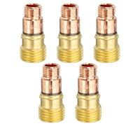 sourcing map 5pcs Gas Lens Collet Body 17GL116 1/16" Welding Torch Consumables Kit for TIG Welding Torch WP-17/18/26 Series