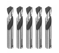 sourcing map 5pcs High-speed Steel Drill Bits 6mmx42mm for Hole Saws Arbor Drill Bit Replacement Thick Metal Cutting