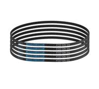 sourcing map 5pcs HTD-3M Rubber Timing Belt 142 Teeth, 426mm Pitch Length x 6mm Width x 2.4mm Height, Closed Loop Pulley Timing Belt