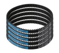 sourcing map 5pcs HTD-3M Rubber Timing Belt 78 Teeth, 234mm Pitch Length x 6mm Width x 2.4mm Height, Closed Loop Pulley Timing Belt