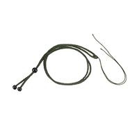 sourcing map 5pcs Jade Rope Nylon Cord Empty Necklace Holder Strings Emerald Rope Adjustable Pendant Braided Necklace Rope for Necklace DIY Crafts Handmade, Army Green