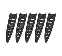 sourcing map 5Pcs Knife Cover Sleeves Blade Edge Guards for 3.5" Paring Knife Protector Cover Universal Blade Sheath for Kitchen, Black
