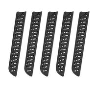 sourcing map 5Pcs Knife Cover Sleeves Blade Edge Guards for 8" Bread Knife Protector Cover Universal Blade Sheath for Kitchen, Black