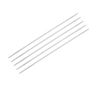 sourcing map 5Pcs Knitting Needle 1.75mm Diameter 5.9 Inches Length Stainless Steel Double Pointed Sweater Stitching Needles for Handmade Projects DIY Knitting