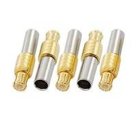 sourcing map 5pcs MCX Male Connector Straight RF Adapter Connector for RG179 Cable