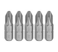 sourcing map 5pcs Phillips Screwdriver Bits 1/4" Hex Shank PH2 Head 1" Length CR-V Steel Cross-Head Drill Bits for Repair Work Electric Screw Driver