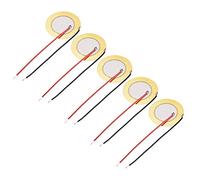 sourcing map 5Pcs Piezo Discs 27mm Acoustic Pickup Transducer Microphone Trigger Buzzer Drum Guitar