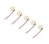 sourcing map 5Pcs Piezoelectric Discs 35mm Acoustic Pickup Transducer