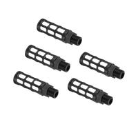 sourcing map 5PCS Pneumatic Exhaust Muffler, g 3/8" Thread Male Plastic Muffler Air Fitting for Pneumatic Tools and Industrial Machinery