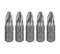 sourcing map 5pcs PZ2 Screwdriver Bit 1/4" Hex Shank 25mm/1" Length Magnetic Phillips Slotted Hex Bits S2 Steel Screw Driver Bit Industrial Grade Electric Hexagon Drill Bits