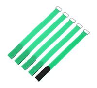 sourcing map 5Pcs Reusable Battery Tie Down Straps,2x30cm Green Nylon Multipurpose Battery Hold Down Adjustable Cinch Strap Hook Loops Fastening Tie for Quadcopters FPV RC Drone Boat Cars