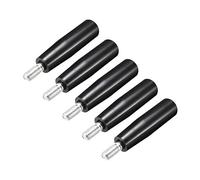 sourcing map 5Pcs Revolving Handwheel Machine Handle M12 Male Threaded Stem for Milling Machinery