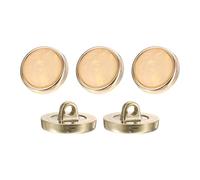 sourcing map 5Pcs Round Button, 18mm/0.7" Resin Vintage Decorative Pattern Button Sewing Craft Accessories for Blazer Clothes Uniform Jacket Coat, Beige