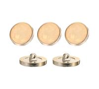 sourcing map 5Pcs Round Button, 23mm/0.9" Resin Vintage Decorative Pattern Button Sewing Craft Accessories for Blazer Clothes Uniform Jacket Coat, Beige