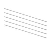 sourcing map 5pcs Round Steel Metal Rods, 1.4mm x 100mm High Speed Steel (HSS) Lathe Bar Stock Tool, for Shaft Gear Drill Lathes Boring Machine Turning Miniature DIY Craft
