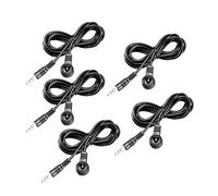 sourcing map 5pcs Single Head 3.5mm Jack IR Infrared Receiver 4.9FT Wire 26-39FT Receiving Distance