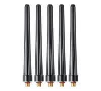 sourcing map 5pcs TIG Back Cap 41V24 Fit Welding Torch WP-9, WP-20, WP-25 Long Back Cap for TIG Torch Part Accessory Replacement Part