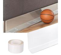 sourcing map 5Pcs Transparent Under Couch Blocker, 16" l 4.7" H Under Bed Blocker, for Prevent Things Pet Going Furniture Couch Bed Bottom