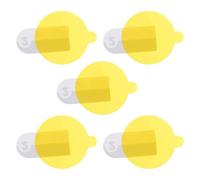 sourcing map 5pcs Watch Glass Screen Protectors 20mm HD High Definition Anti-Fingerprint Soft PET Universal Round Smartwatch Screen Protective Film Protector (for Flat Screen)