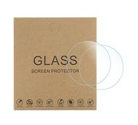 sourcing map 5pcs Watch Glass Screen Protectors 32.5mm Violet Tempered Glass High AL Anti-Glare 9H Hardness 2.5D Anti-Scratch Anti-Explosion Smartwatch Screen Protection Film