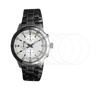 sourcing map 5pcs Watch Glass Screen Protectors 32mm 9H High-Alumina Tempered Glass Anti-Scratch Waterproof HD Round Smart Watch Dial Crystal Face Protective Film