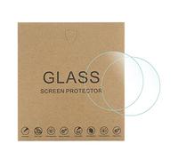 sourcing map 5pcs Watch Glass Screen Protectors 33.5mm HD Tempered Glass High AL Anti-Scratch 9H Hardness High Definition Anti-Explosion Smartwatch Screen Protection Film
