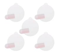 sourcing map 5pcs Watch Glass Screen Protectors 33mm Anti-Blue Light TPU Anti-Scratch Waterproof Universal Round Smartwatch Screen Protective Film Protector
