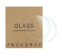 sourcing map 5pcs Watch Glass Screen Protectors 38mm HD Tempered Glass High AL Anti-Scratch 9H Hardness High Definition Anti-Explosion Smartwatch Screen Protection Film