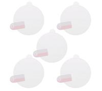 sourcing map 5pcs Watch Glass Screen Protectors 42mm Anti-Blue Light TPU Anti-Scratch Waterproof Universal Round Smartwatch Screen Protective Film Protector