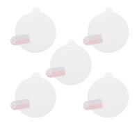 sourcing map 5pcs Watch Glass Screen Protectors 43mm HD High Definition Anti-Scratch Waterproof TPU Universal Round Smartwatch Screen Protective Film Protector (for Flat Screen)