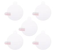 sourcing map 5pcs Watch Glass Screen Protectors 52mm Matte Anti-Glare Anti-Scratch Waterproof TPU Universal Round Smartwatch Screen Protective Film Protector (for Flat Screen)