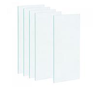 sourcing map 5pcs Welding Helmet Inner Cover Lens 4.25"x1.97"x0.03" for Darkening Welding Filter Protective Lens Welding Helmet Accessories, Clear