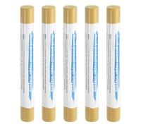 sourcing map 5pcs Wood Filler Sticks Wooden Wax Touch Up Bamboo Yellow