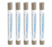 sourcing map 5pcs Wood Filler Sticks Wooden Wax Touch Up Furniture Repair Crayons for Scratch Hole Wood, American Oak