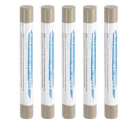 sourcing map 5pcs Wood Filler Sticks Wooden Wax Touch Up Furniture Repair Crayons for Scratch Hole Wood, Light Ash
