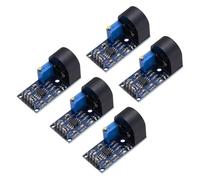 sourcing map 5pcs ZMCT103C Current Sensor Module 5A AC Single Phase Active Analog Signal Output Current Transformer Module for Detecting Current