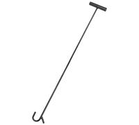 sourcing map 5th Wheel Pin Puller 31.5" Length Wheel Puller Hook T-Handle Double Hook Rustproof Non-Slip for Releasing the 5th Wheel Lock Pushing & Pulling, A3 Steel, Black