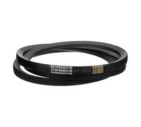 sourcing map 5V850 V-Belt, Classic Wrapped Rubber V-Belt 85" Outside Circumference x 0.62" Width x 0.53" Height for Industrial Machinery Equipment, Black