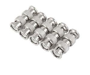 sourcing map 5x BNC Male To Male Coupler Straight Adapter Connector M/M