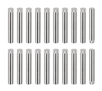 sourcing map 5x35mm 304 Stainless Steel Dowel Pins, 20Pcs Knurled Head Flat Chamfered End Dowel Pin, Wood Bunk Bed Shelf Pegs Support Shelves Fasten Elements