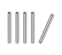 sourcing map 5x45mm Dowel Pins, 5pcs 304 Stainless Steel Round Head Flat Chamfered End Dowel Pin Bunk Bed Pins Shelf Pegs Support Shelves Fasten Elements