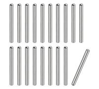 sourcing map 5x55mm Dowel Pins, 20pcs 304 Stainless Steel Round Head Flat Chamfered End Dowel Pin Bunk Bed Pins Shelf Pegs Support Shelves Fasten Elements